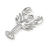 Marine Animal 304 Stainless Steel Pendants STAS-K287-07A-P-2