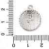 Rack Plating Alloy Enamel Pendants PALLOY-R450-04P-3