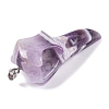 Natural Amethyst Big Pendants G-Q172-12B-2