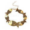Alloy Link Chain Bracelets for Women LS-BJEW-C133-01AG-2