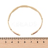304 Stainless Steel Cuff Bangles for Women BJEW-Z087-10G-7