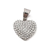 304 Stainless Steel Pendants STAS-K243-24P-1