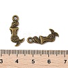 Tibetan Style Alloy Pendants TIBEP-Q088-004AB-RS-3