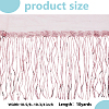 Polyester Tassel Lace Ribbon OCOR-WH0070-175A-2