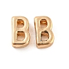 Golden Plated Alloy Beads PALLOY-CJC0001-64KCG-B-1