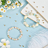 Rack Plating and PVD Vacuum Plating Brass Round Spacer Beads FIND-SP0002-24E-4