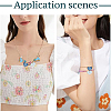 30Pcs 15 Styles Alloy Enamel Pendants ENAM-YW0004-18-5