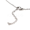 Non-Tarnish Stainless Steel Pendants Necklaces NJEW-K267-01F-P-3