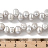 Dyed Natural Cultured Freshwater Pearl Beads Strands PEAR-A006-28B-5