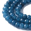 Dyed Natural Malaysia Jade Rondelle Beads Strands G-E316-2x4mm-54-3