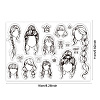 Custom Summer Theme PVC Plastic Clear Stamps DIY-WH0631-0469-2