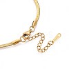 2.5MM 304 Stainless Steel Herringbone Chain Necklaces LS-NJEW-N058-01A-G-2