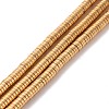 Electroplated Non-magnetic Synthetic Hematite Beads Strands X-G-G826-09G-4mm-A-1