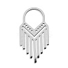 Non-Tarnish 201 Stainless Steel Pendants STAS-S105-LA742-1-1