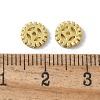 Brass Micro Pave Cubic Zirconia Beads KK-D324-11G-02-2