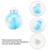 Plastic Ball Ornament Decoration HJEW-PH0001-27P-4