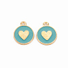 Alloy Enamel Pendants ENAM-S121-181A-2