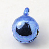 Brass Bell Charms KKB-E001-8x6mm-M-3