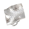 Adjustable 304 Stainless Steel Cuff Rings for Women RJEW-B135-06P-2
