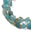 Raw Rough Natural Blue Apatite Beads Strands G-D101-A09-4