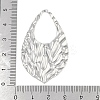 Non-Tarnish 304 Stainless Steel Pendants STAS-C106-17P-3