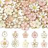 40Pcs 10 Styles Alloy Enamel Pendants ENAM-FS0004-04A-1