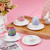 Ceramic Easter Egg Holders AJEW-WH0083-34-4