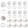 20Pcs PP Plastic Toilet Bolt Caps FIND-CN0001-92-1