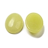 Natural Lemon Jade Cabochons G-C115-01A-16-2