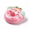 Pig Theme Opaque Resin Cabochons LS-RESI-I057-A01-3