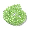 Spray Painted Crackle Glass Beads Strands CCG-Q001-10mm-11-4