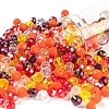 500Pcs 5Colors Electroplate Glass Beads EGLA-LS0001-01B-2