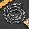 Non-Tarnish Unisex 304 Stainless Steel Figaro Chain Necklaces LS-NJEW-H215-03P-1