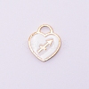 Alloy Enamel Charms ENAM-WH0049-36G-K01-RS-1