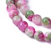 Natural Persian Jade Beads Strands G-E531-C-27-3