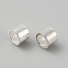 925 Sterling Silver Tube Beads LS-STER-WH0061-28D-2
