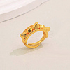 Brass Cuff Open Rings for Women ZU9603-5