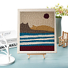 DIY Punch Needle Frame Covered with Cloth DIY-NB0005-06B-4