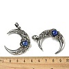 Natural Lapis Lazuli Pendants G-P547-04AS-08-3