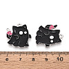 Halloween Theme Alloy and Enamel Pendants X-ENAM-T021-31B-02P-3