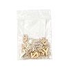 26Pcs 26 Styles Golden Tone Alloy Rhinestone Pendants FIND-FS0003-26-6