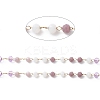 Handmade Glass Beaded Chains CHS-P016-46G-05-2