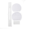 DIY Shell Shaped Plastic Knitting Crochet Bag Making Kits DIY-H169-11A-2