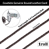 5M Round Braided Cowhide Letter Cord WL-GF0001-34A-04-2
