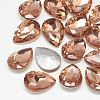 Pointed Back Glass Rhinestone Cabochons RGLA-T081-7x10mm-08-1