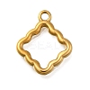 304 Stainless Steel Pendants STAS-C119-19G-1