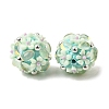 Handmade Polymer Clay Rhinestone Beads FIND-NH0001-15B-2