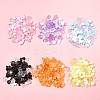 450Pcs 6 Colors Transparent & Opaque Acrylic Beads TACR-FS0001-67-6
