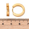 304 Stainless Steel Polishing effect Hoop Earrings EJEW-M001-15G-3