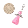 Angel Acrylic Pendant Decorations HJEW-JM03535-01-3